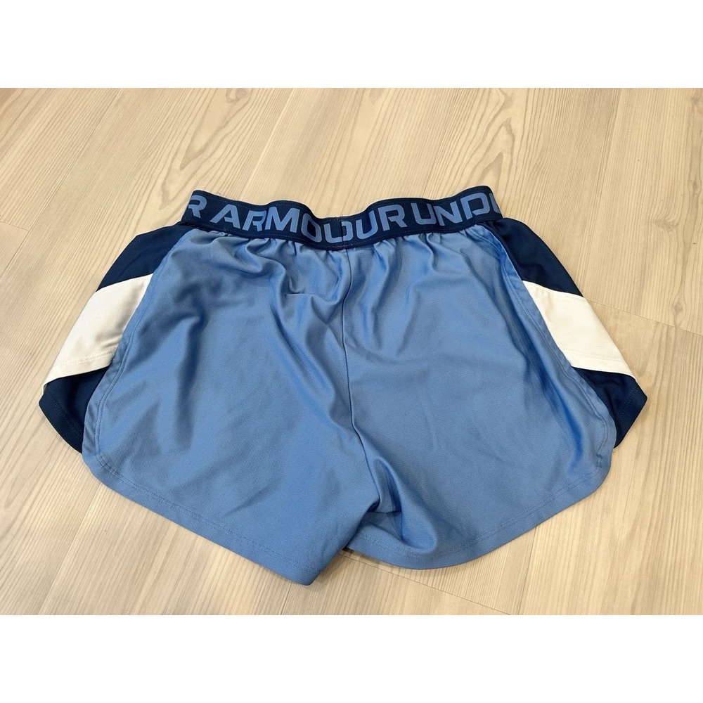 Under Armour Women's Blue Shorts Medium - Picture 3 of 3